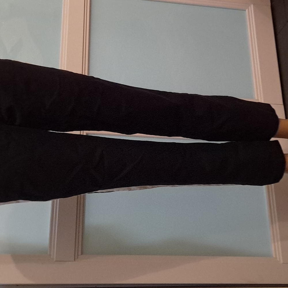 J crew pants size 4 black/white
